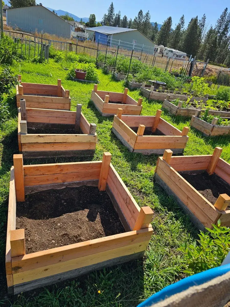 Building raised beds